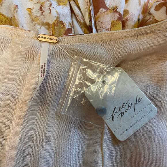 Free People Freddy Tie Mini Dress NWT - Picture 16 of 16